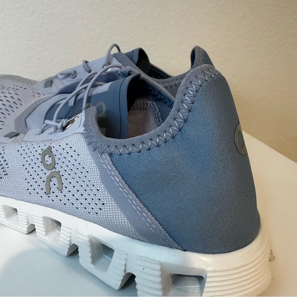 On Running CloudCoast Sneakers in Blue and White - Picture 6 of 9